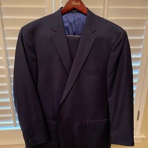Navy blue Hart Schaffner Marx suit